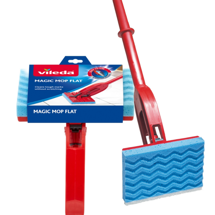 Vileda Magic Mop Flat Head & Handle