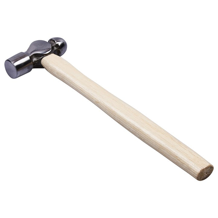 8oz (225g) Ball pein hammer with wooden handle