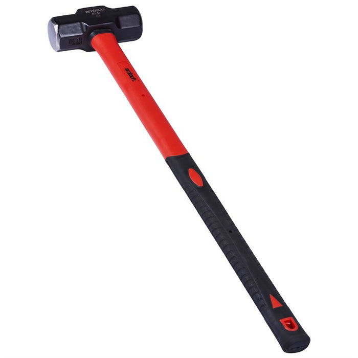 2.7kg (6lb) Sledge hammer with long fibreglass shaft