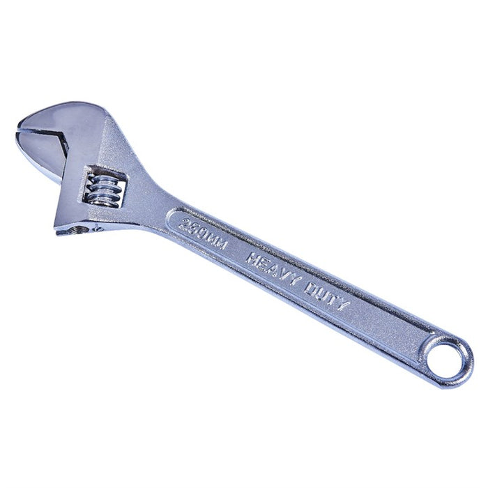 250mm (10") Adjustable wrench with 30mm (1") jaw opening