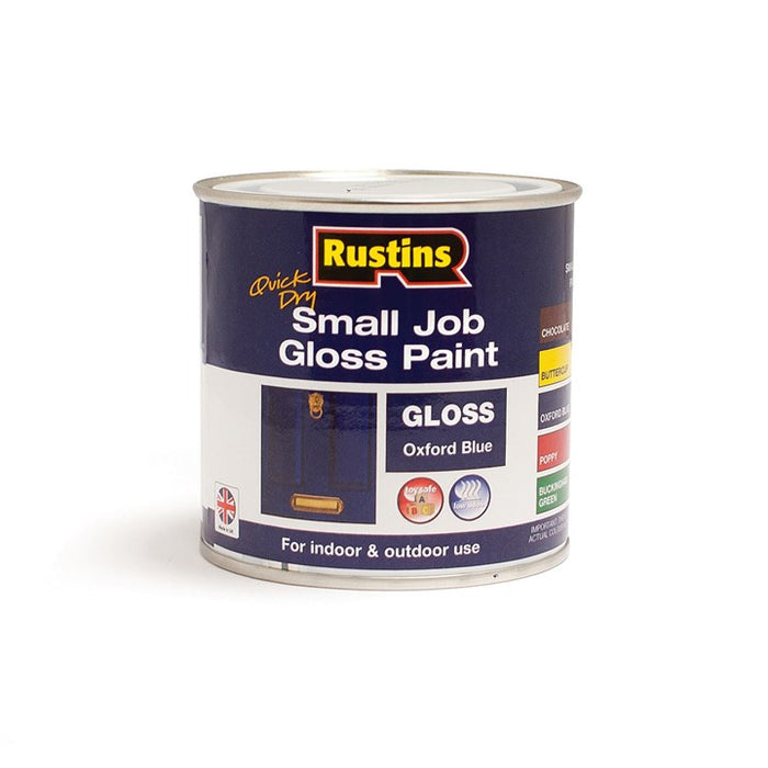 Rustins Quick Dry Small Job Oxford Blue 250Ml (Gpobw250)