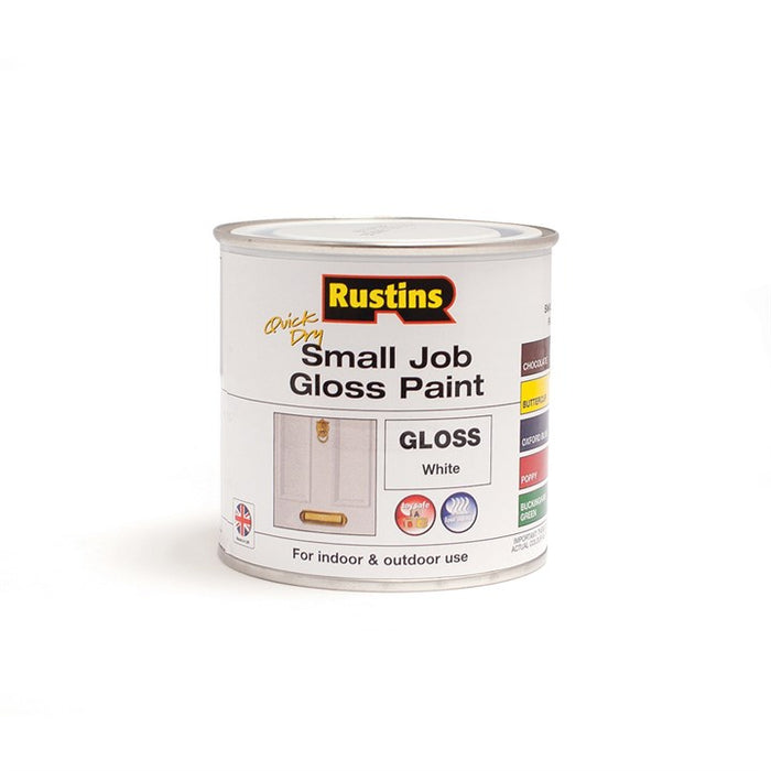 Rustins Quick Dry Small Job White 250Ml (Gpwhw250)