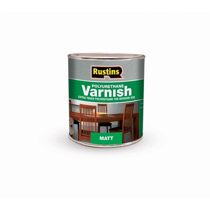 Rustins Poly Varnish Matt Clear 250Ml (Pomc250)