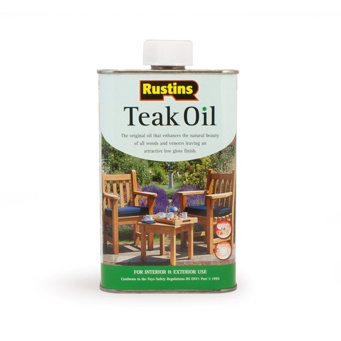 Rustins Teak Oil 1Lt (Teak1000)