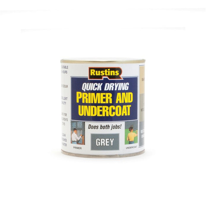 Rustins Grey Primer/Undercoat 500Ml (Gypu500)