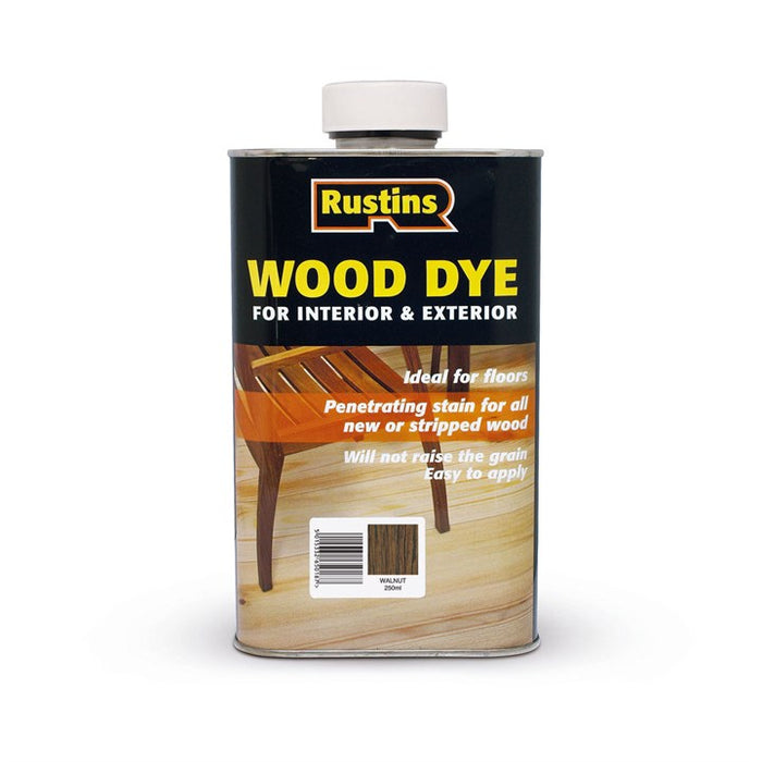 Rustins Wood Dye Walnut 250Ml (Wdwa250)