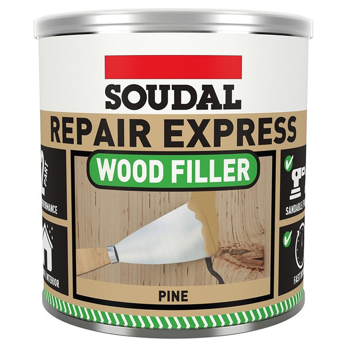 Soudal repair express wood filler 2 P - PINE (1.5kg)