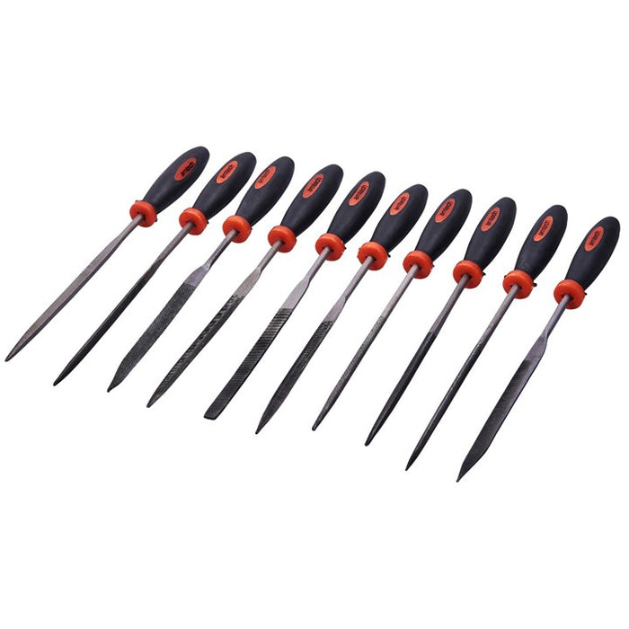 10 Piece 140mm (5.5") needle file set