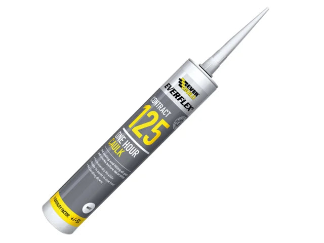 One Hour Caulk 125 White 380ml