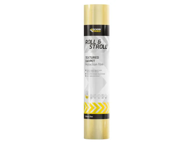 Everbuild Roll & Stroll Textured Non-Slip Carpet Protector 600mm x 75m