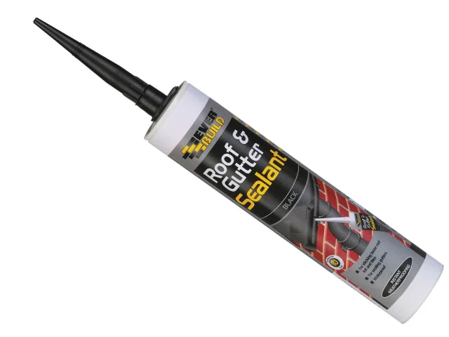 Everbuild Roof & Gutter Sealant Black 295ml