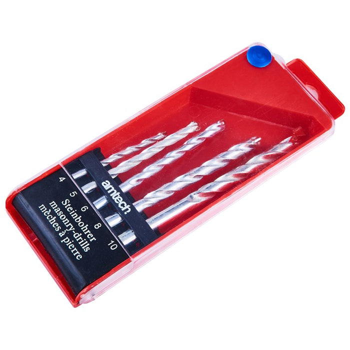 5 Piece masonry drill bit set