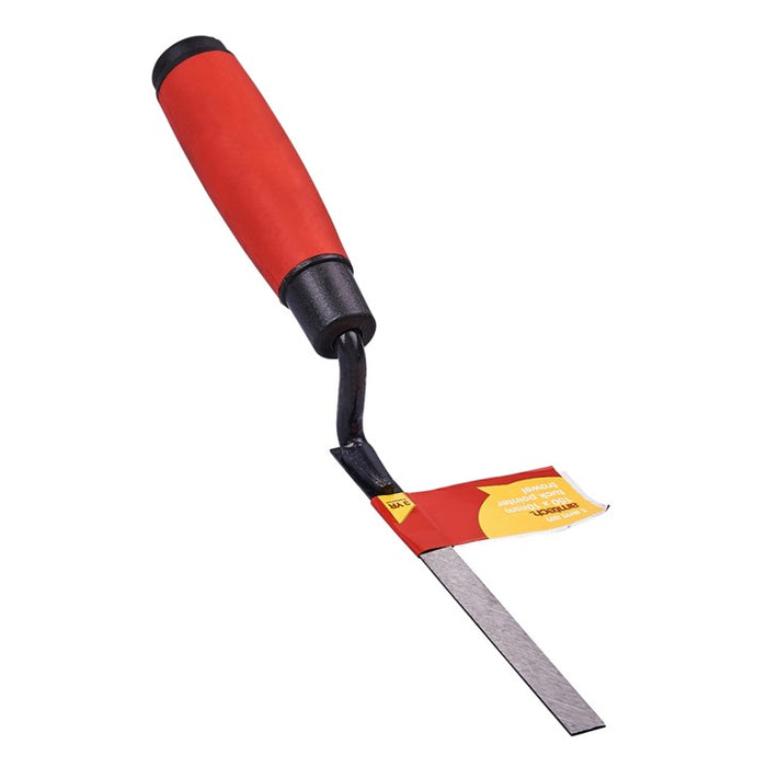 150mm (6") x 10mm (0.4") Tuck pointer trowel with soft grip