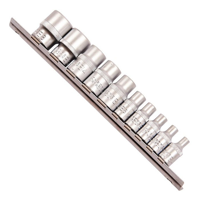 10 Piece female Torx socket set