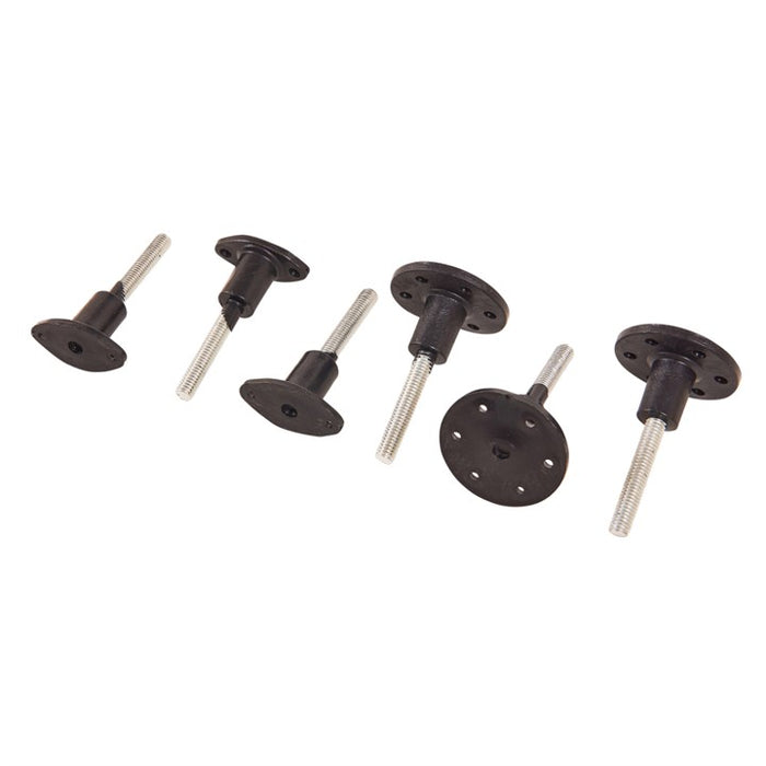 6 Piece dent puller pad set