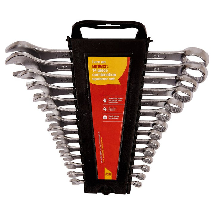 14 piece combination spanner set