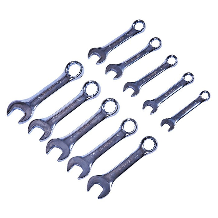 10 piece stubby combination wrench set