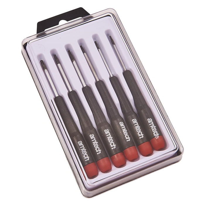 6 Piece precision Torx screwdriver set