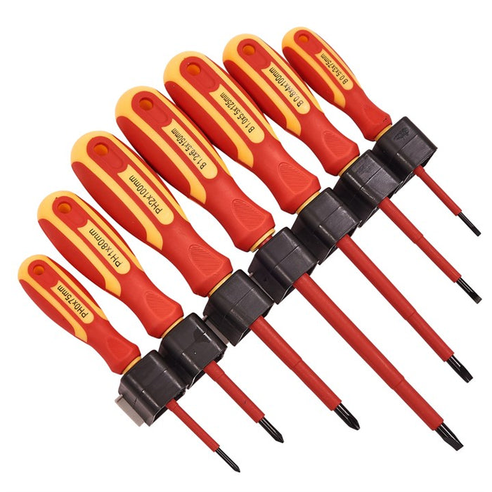 7 Piece VDE electrical screwdriver set