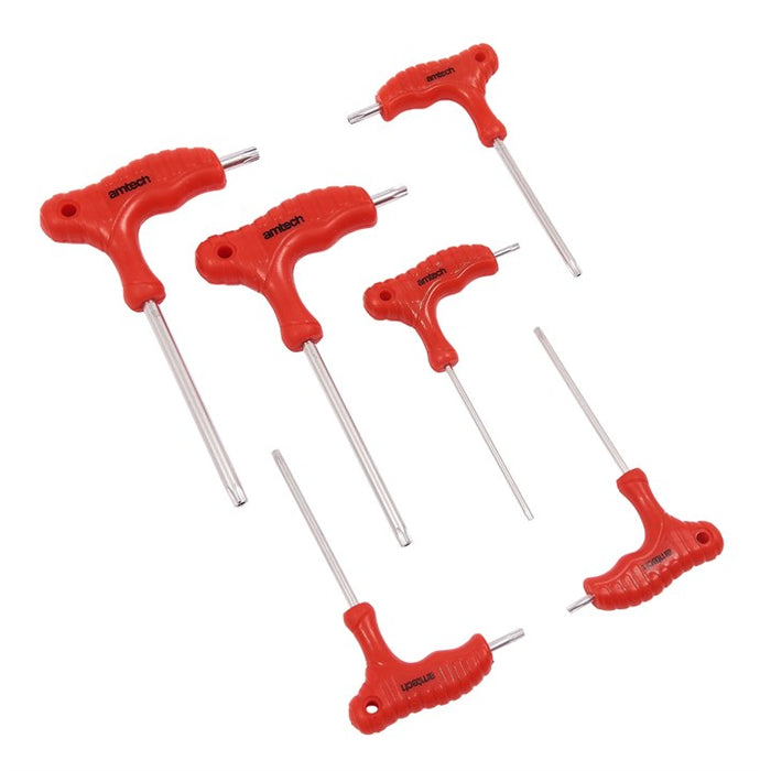 6 Piece T-handle Torx key set