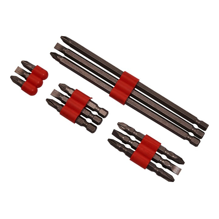 12 Piece power bit set