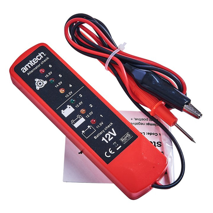 Battery and alternator tester