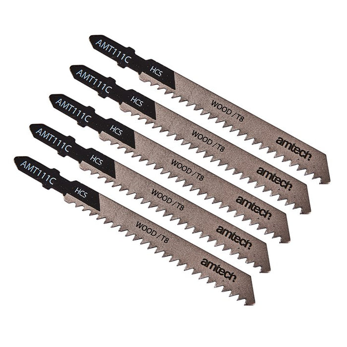 5 Piece wood jigsaw blade set (AMT111C)