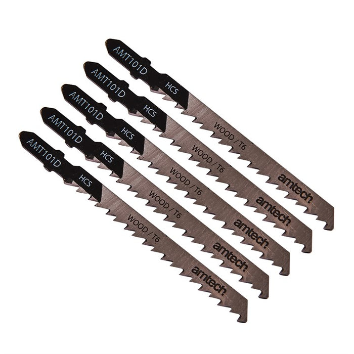 5 Piece wood jigsaw blade set (AMT101D)