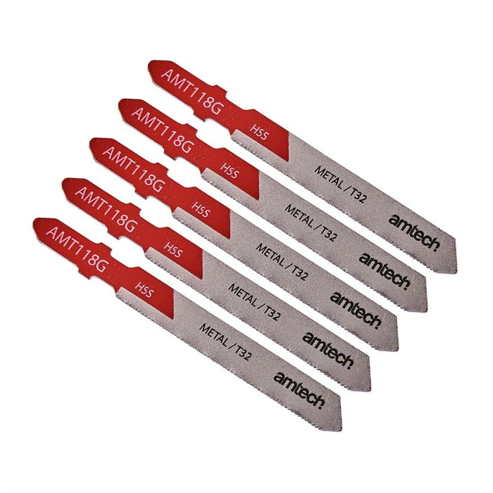 5 Piece metal jigsaw blade set (AMT118G )