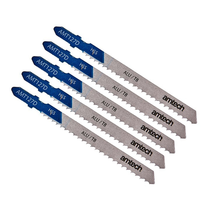 5 Piece aluminium jigsaw blade set (AMT127D)