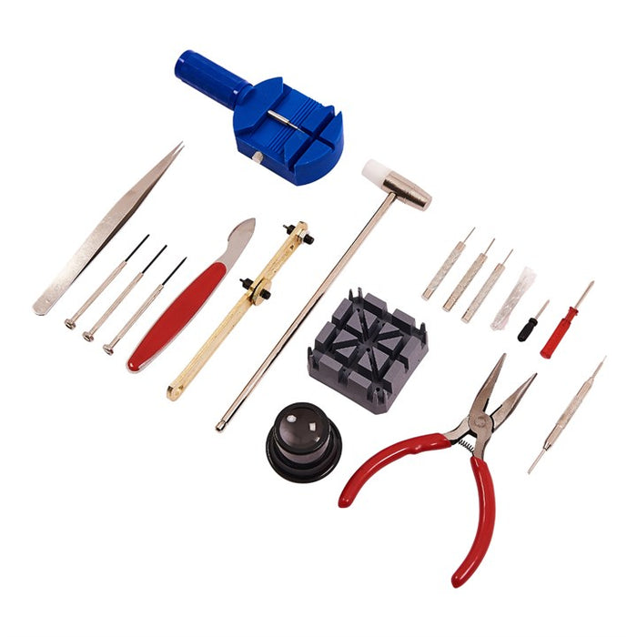 21 Piece watch repair tool kit