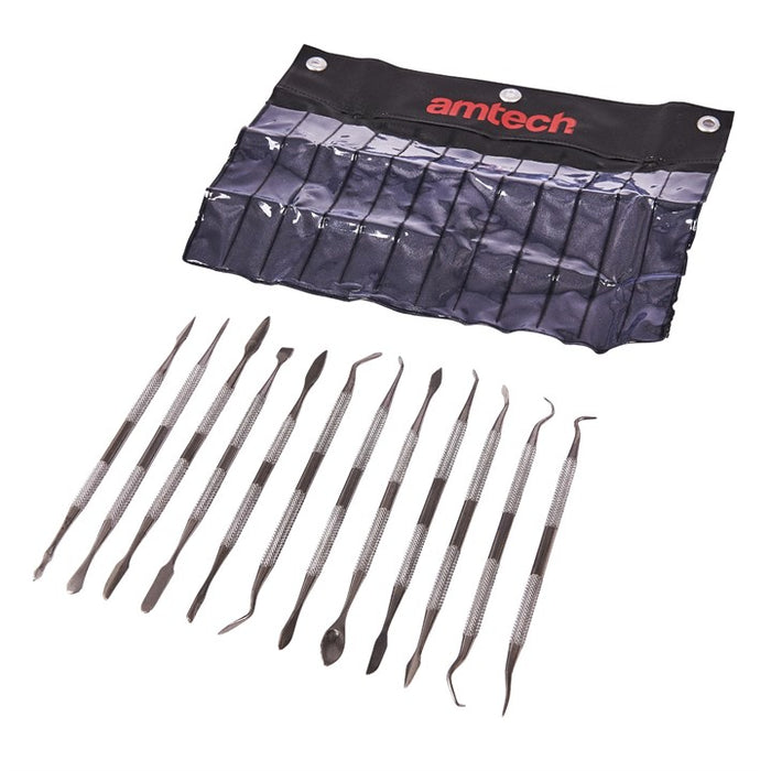 12 Piece wax carving set