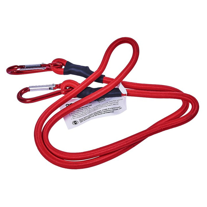 120cm (48") Bungee cord with spring loaded clips