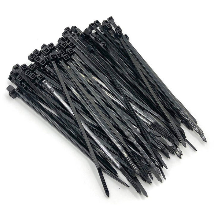 100 Tie wraps (100mm x 2.5mm) - black