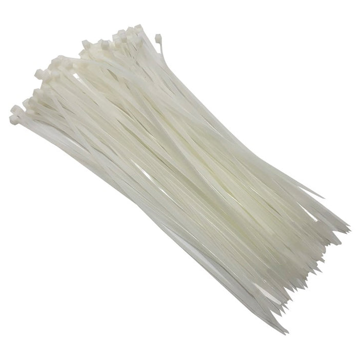 60 Tie wraps (300mm x 4.8mm) - white