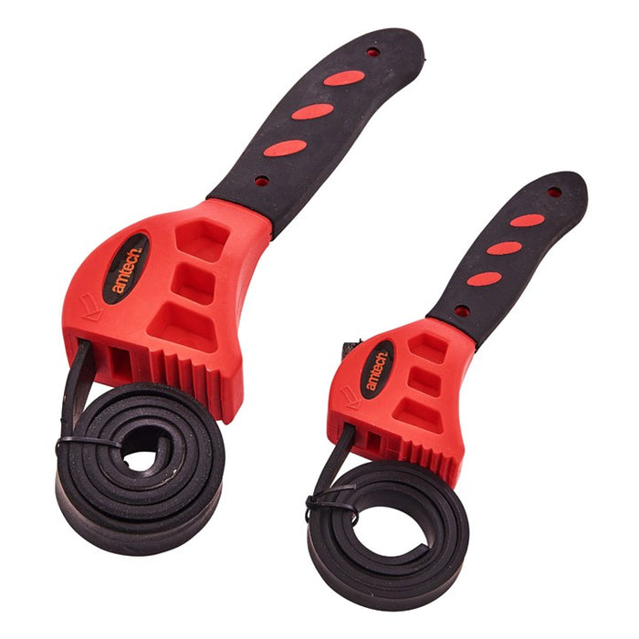 2 Piece strap wrench set