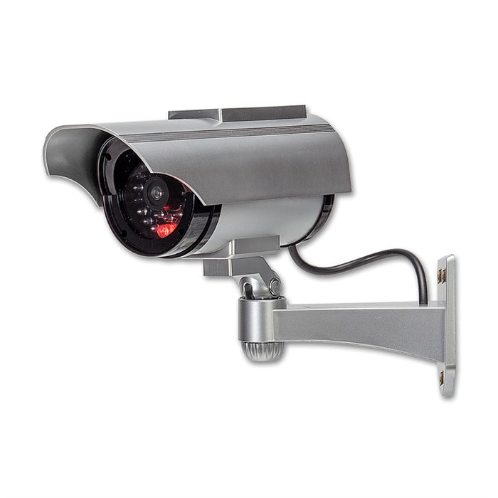 Solar powered replica CCTV camera