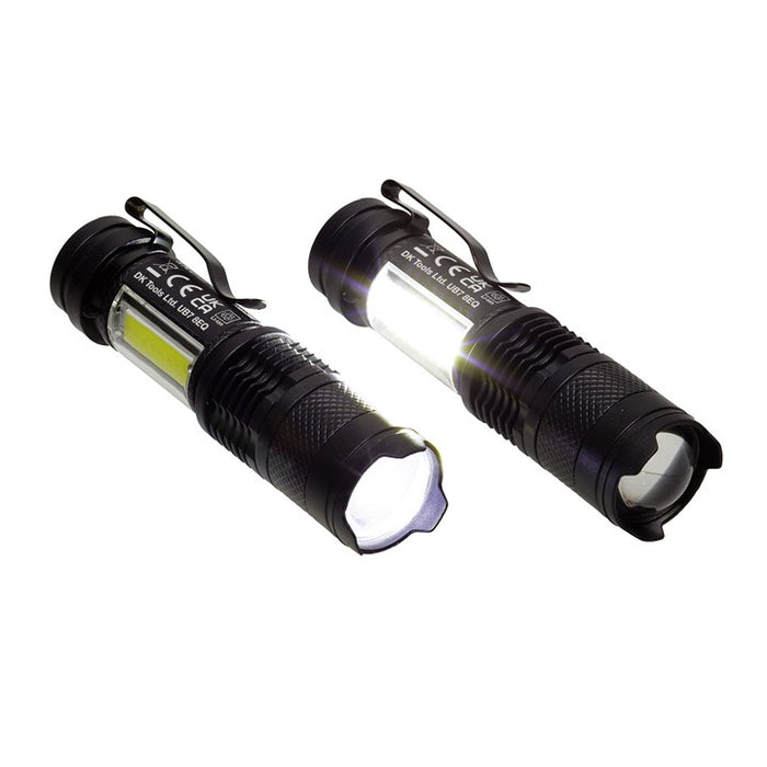 2pcs Rechargeable torch set