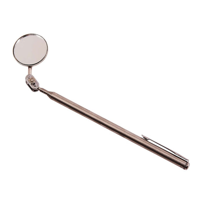 Telescopic inspection mirror