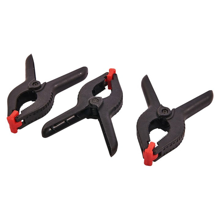 3 Piece 150mm (6") plastic clamp set