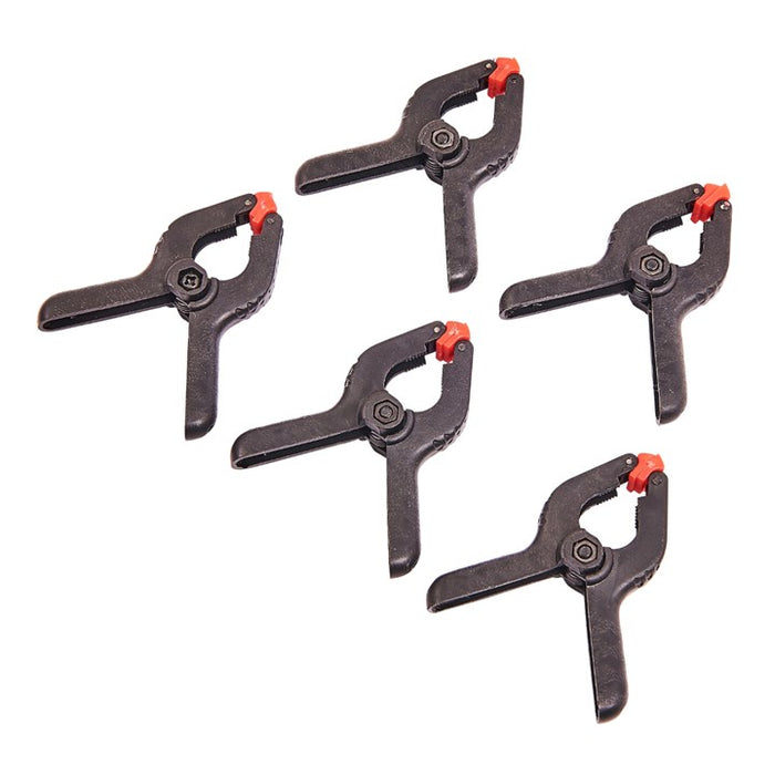 5 Piece 50mm (2") plastic clamp set