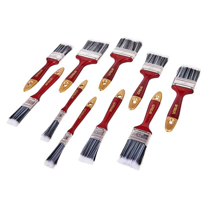 10 Piece paint brush set