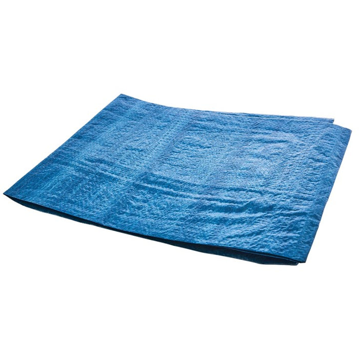 180cm (6ft) x 120cm (4ft) Tarpaulin - blue