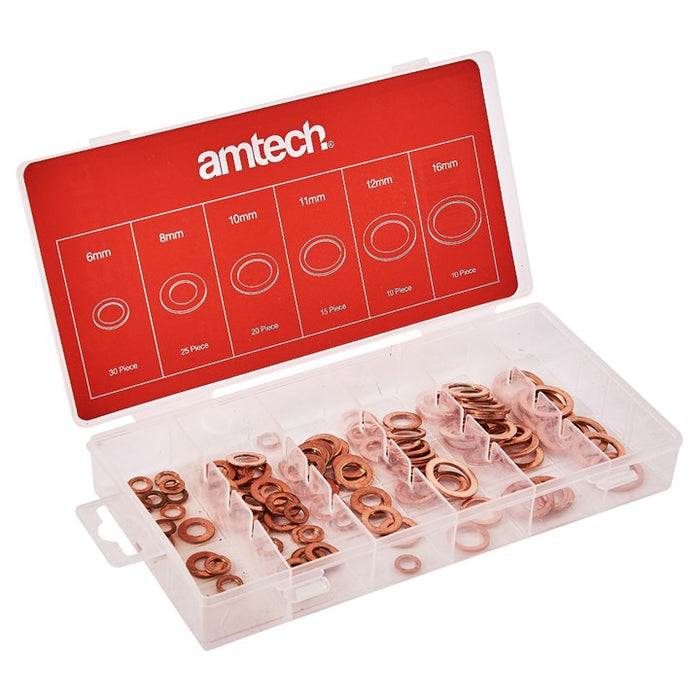 110 Piece copper washer set