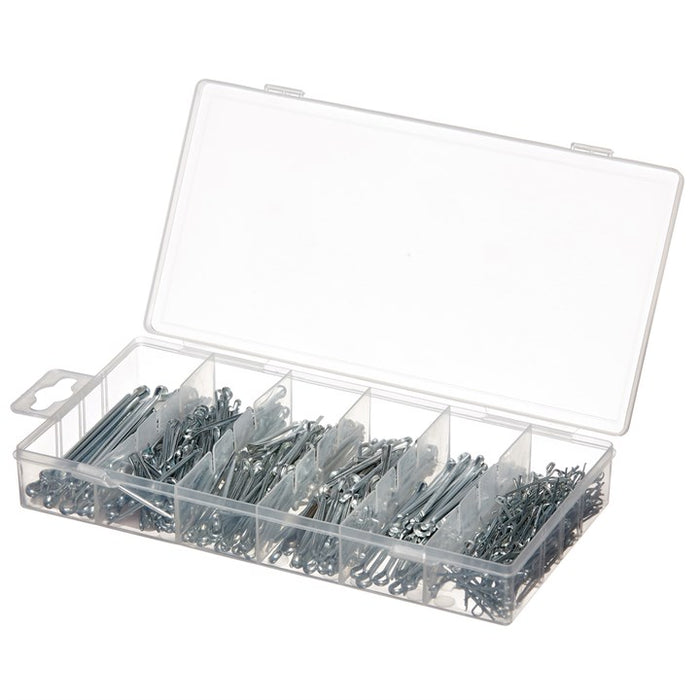 500 Piece split pin /cotter pin set