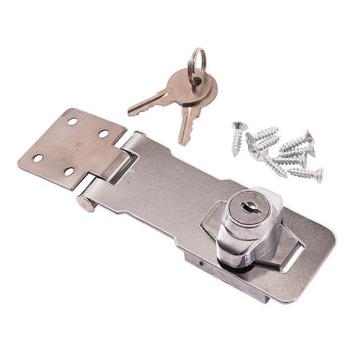 100mm (4") Self-locking hasp