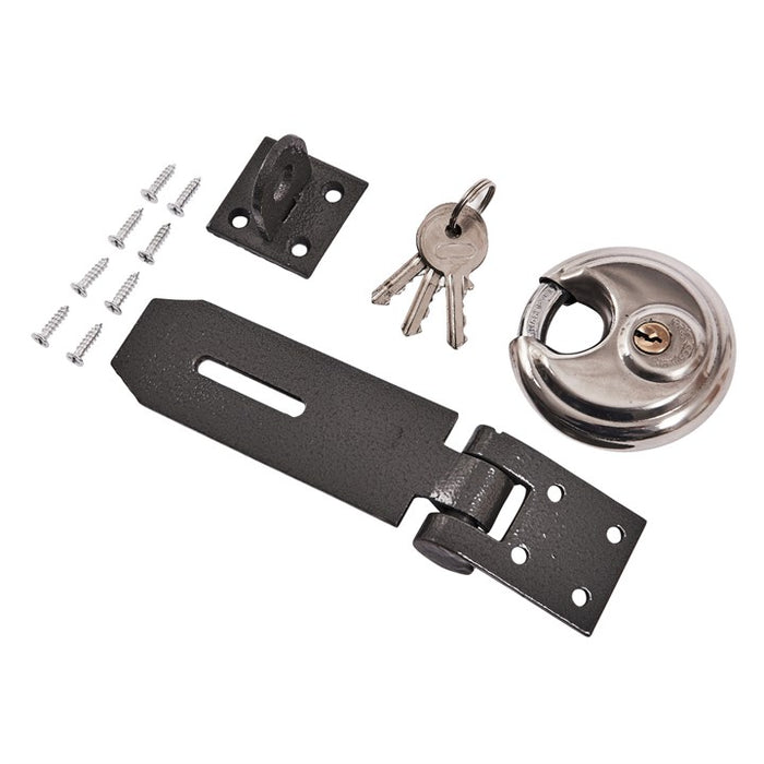 70mm weather resistant disc padlock set