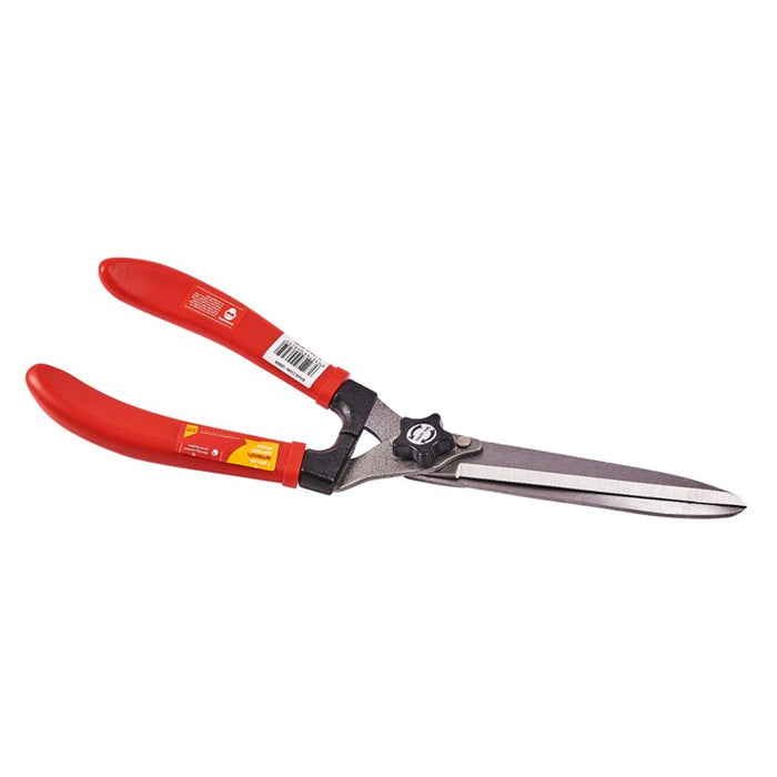 Garden shears with plastic handles