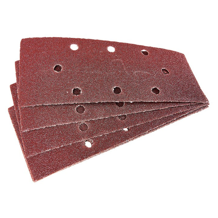 10 x 1/3 P60 grit sanding sheets (93mm x 230mm)