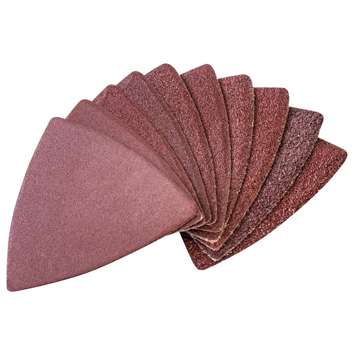 10 Assorted aluminium oxide sanding sheets